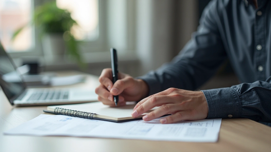 Designer sketchet microcopy variations op papier met aandacht voor toon